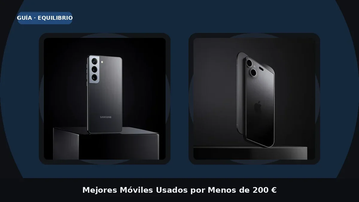 Los mejores móviles usados por 200 a 240 euros (2026)